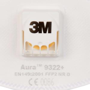 Maske Aura 9322+BV FFP2NR D