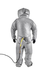 Ventilated coverall Tychem 6000 AL, back