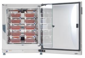 CultiMaxx shelving system for up to 10× Nunc cell factory systems with 4 layers for use in Heracell VIOS 250i (cleanroom) CO₂ incubator