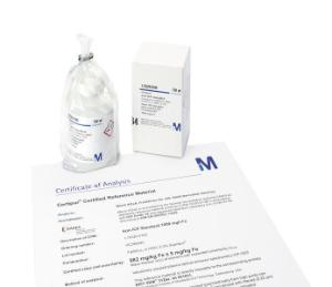 Barium-Standardlösung, 1000 mg/L Ba in verd. Salpetersäure (aus Ba(NO₃)₂) Certipur® Standard für die ICP, Supelco®