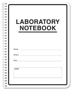 Lab notebook pages