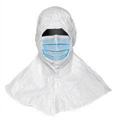 Haube und Maske, Tyvek® IsoClean®, Modell&nbsp;IC&nbsp;982&nbsp;B