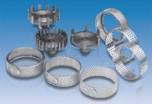 Stainless steel sieves for abrasive products for ultra-centrifugal mills, ZM 200