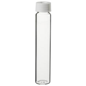 Clear VOA glass vials with 0.125 in. Septa