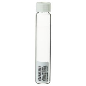 Clear VOA glass vials with 0.125 in. Septa