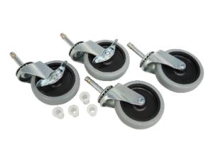 Wheel kit with brakes ø: 102 mm