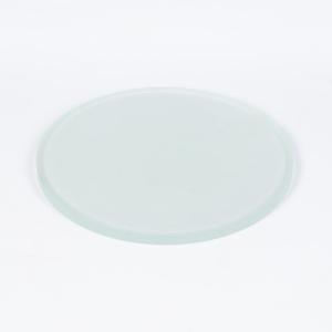 Stage plate frosted glass diam 80 mm