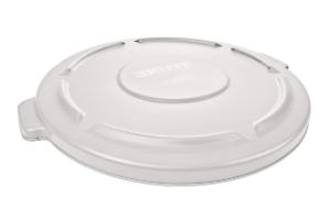 Self-draining lid white