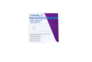 Light-duty tissue wipers in perforated box, 1-ply