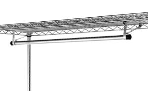 Garment hanger tube, with brackets