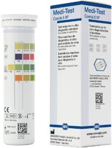 Urine test strips, Medi?Test Combi&nbsp;5&nbsp;N