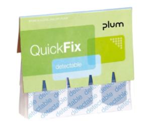 Refill pack with 45 detectable plasters, for use in dispenser