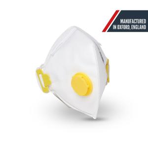 Respair® Model X P2 Faltbare Flachmaske mit Ventil