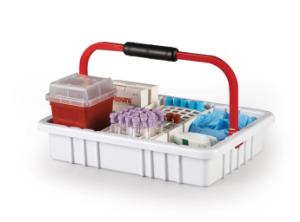 Phlebotomy tray loaded