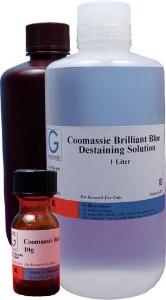 Coomassie Brillantblau G 250 Gel-Elektrophorese-Färbung