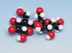 Molecular model: sucrose