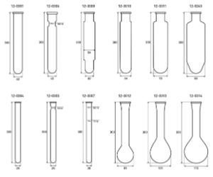 Digestion tubes for Kjeldahl