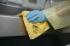 Microfiber cloth, yellow