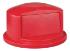 Dome top lid red